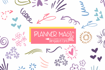 Transform Your Planner with Magic Font Designs
