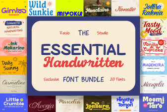 Essential Handwritten Bundle for Creative Design Projects