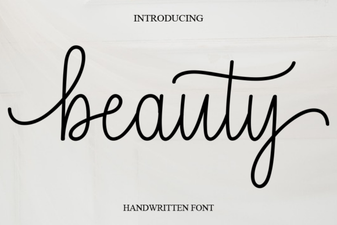 Elegant Beauty Fonts for Creative Design Projects